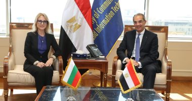 مصر وبلغاريا يبحثان تبادل الخبرات في مجالات الاتصالات وتكنولوجيا المعلومات. 1 202402100339313931