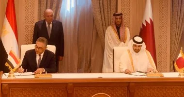مصر وقطر يوقعان مذكرة تفاهم في مجال الأستثمار 1 20240302040612612