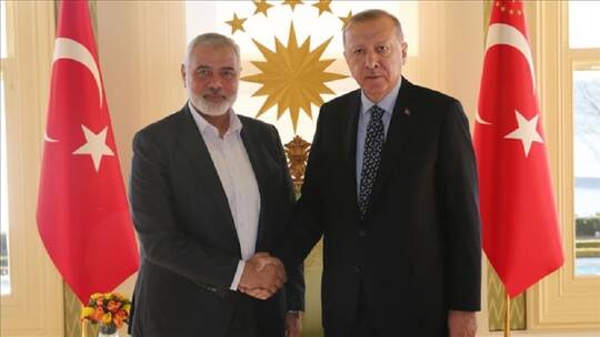 أردوغان يستقبل رئيس حركة حماس إسماعيل هنية 1 6622fa2b4236040d730fe900