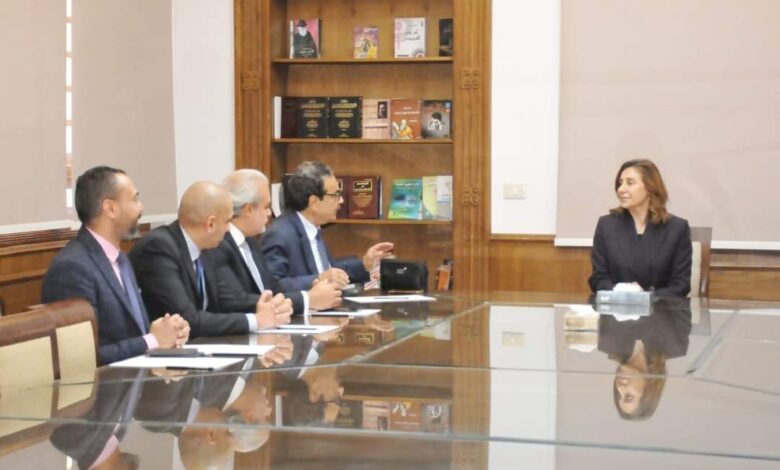 وزيرة الثقافة تلتقي مجلس إدارة اتحاد الناشرين المصريين 1 FB IMG 1712497447301