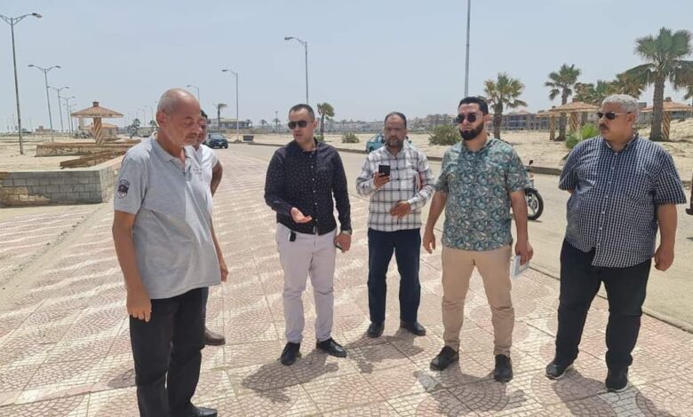 وزير الإسكان يتابع سير العمل بالمشروعات الجاري تنفيذها بمدينة دمياط الجديدة 1 FB IMG 1716623214000