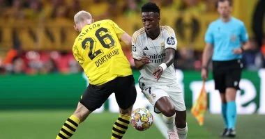 ريال مدريد بطلا لدوري أبطال أوروبا بالفوز علي بروسيا دورتموند بهدفين 1 202406011054585458