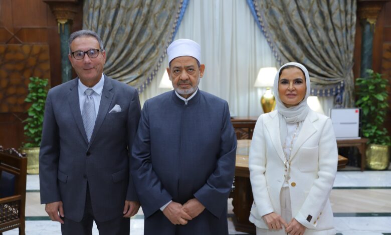 فضيلة الإمام الأكبر يشهد توقيع بروتوكول تعاون بين بنك مصر و بيت الزكاة والصدقات 1 IMG 20240612 WA0006