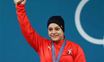 سارة سمير تحقق الميدالية الفضية في رفع الأثقال بأولمبياد باريس2024 1 سارة سمير