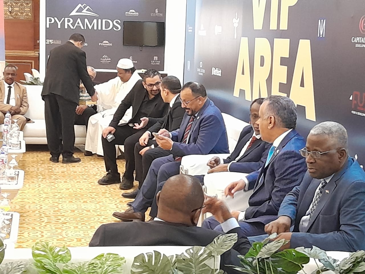 حسام عبدالغني يشارك في افتتاح فعاليات المعرض العقاري المصري السوداني 2 حسام عبدالغني-تمويلي24