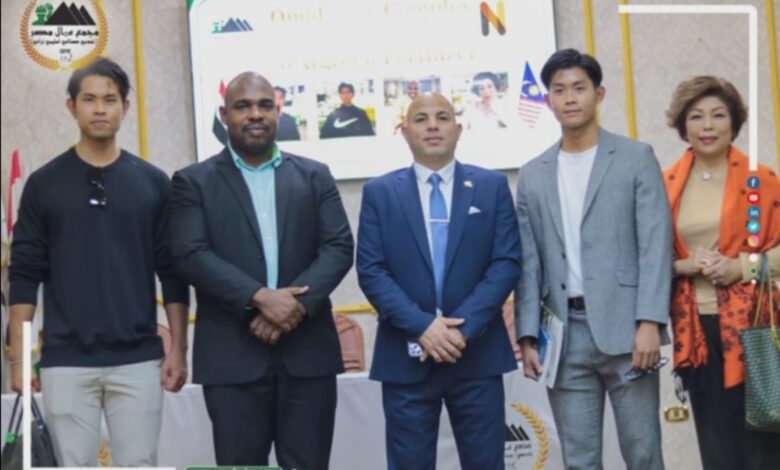 المهندس هيثم حسين يستقبل وفداً ماليزياً لتعزيز التعاون الاستثماري 1 المهندس هيثم حسين ووفد شركة Next Green