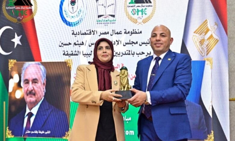 منظومة عمال مصر الإقتصادية المستدامه" تستقبل الوفد الليبي الأول من الشباب لتفعيل برتوكول التدريب على الأمن السيبراني والذكاء الاصطناعي 1 المهندس هيثم حسين