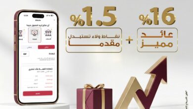 شهادة "القمة" الثلاثية ذات العائد الثابت من بنك مصر تتيح 1.5% نقاط ولاء من قيمة الشهادة تستبدل مقدماً 9 IMG 20260325 WA0018