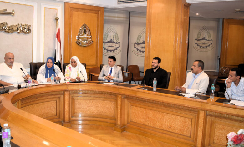 شُعبة حراسة المنشآت ونقل الأموال تبحث مع التأمينات الاجتماعية الموضوعات المشتركة 1 IMG 20260714 WA0009